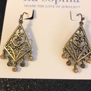 Lia Sophia Jewelry - Lia Sophia bronze earrings Lia Sophia Jewelry - Lia Sophia bronze earrings